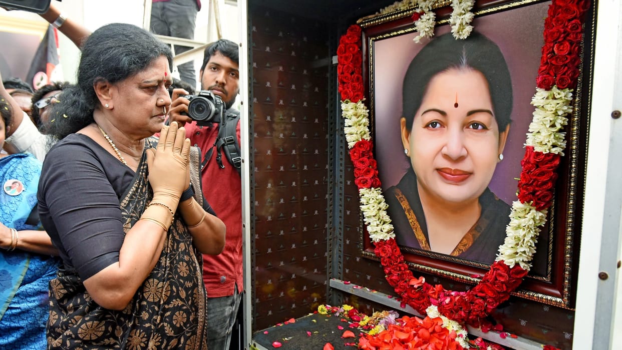 Jayalalithaa s confidante VK Sasikala announces launch of new political party in Tamil Nadu AIADMK DMK tension