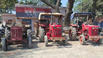 conducted recce working at Rapido-Blinkit stole tractor-trolleys at night four accused arrested in Mirzapur