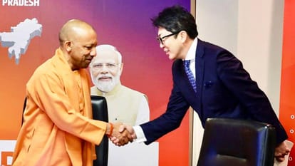 CM Yogi visits Japan discusses investment with Mitsui Management invites major investment in PI