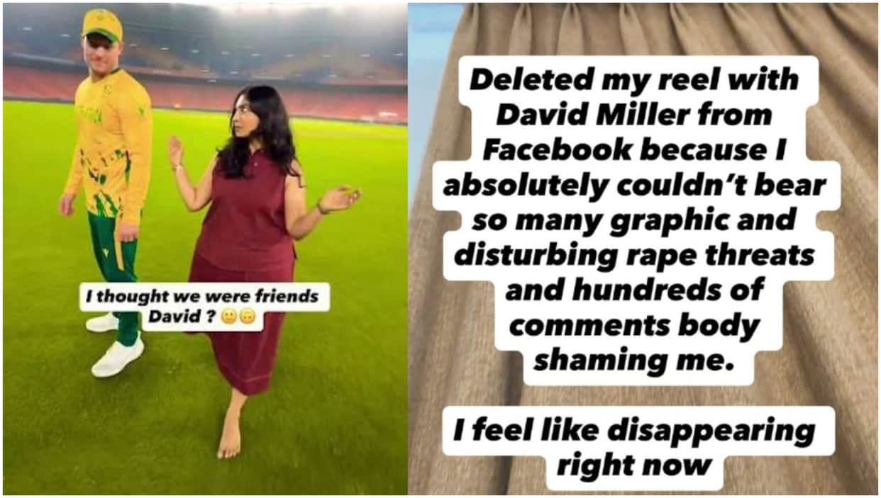 Influencer Princy Parikh Faces Threats, body shaming After Viral Video With David Miller During T20 World Cup