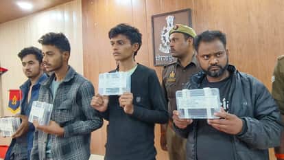 conducted recce working at Rapido-Blinkit stole tractor-trolleys at night four accused arrested in Mirzapur