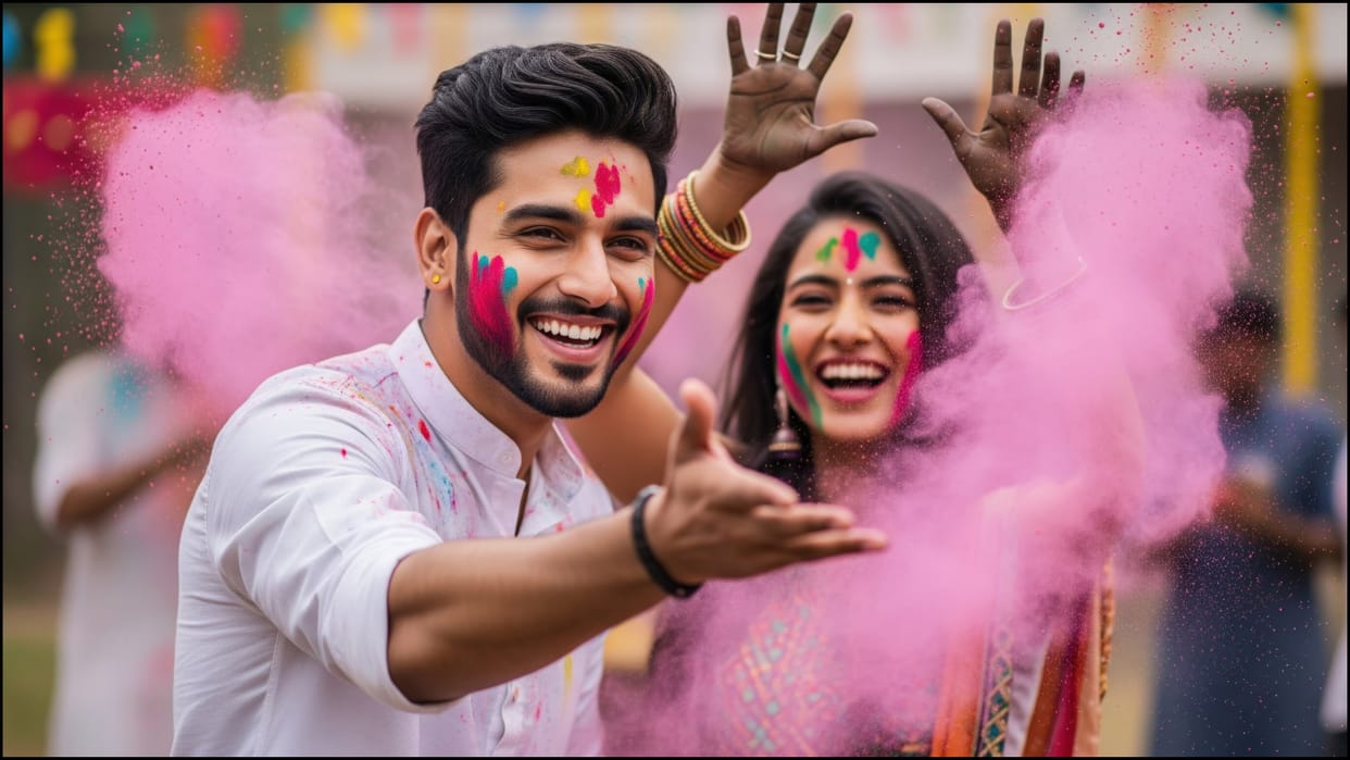 Holi Relationship Advice Crush Ko Rang Kaise Lagaye