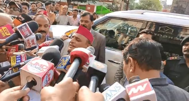 Kanpur Akhilesh Yadav said If we form the government we will make Kanpur jam free he also targets Deputy CM