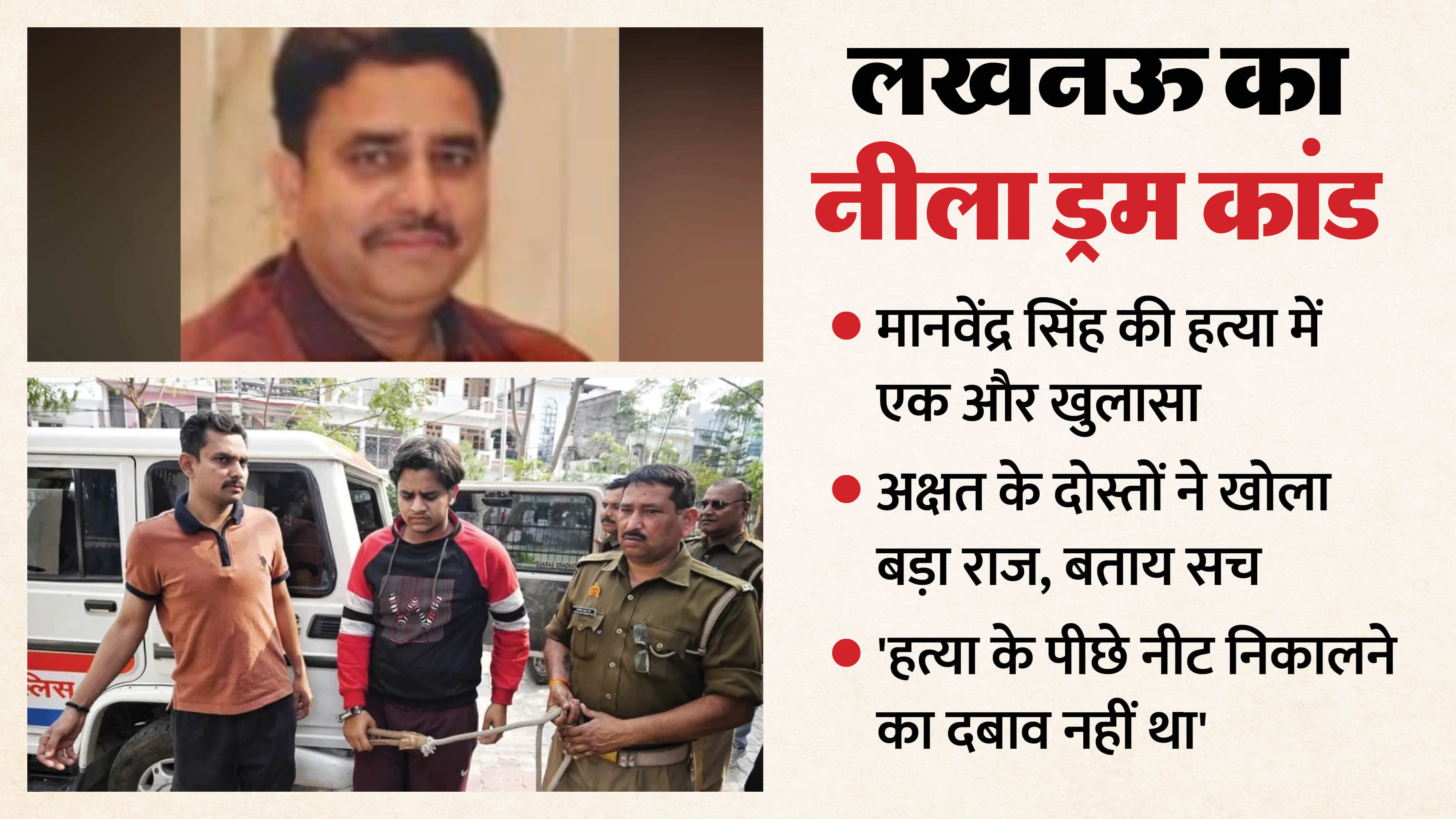 Lucknow murder Akshat did not want to become a doctor, he had plans to do business his father was unhappy