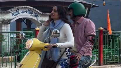 Vikrant Massey Manushi Chhillar Shooting Video Viral From Nainital Fans Curious For Their Next Project