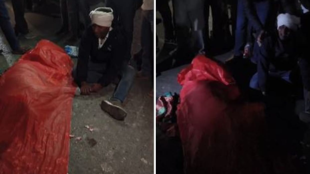 Wife daughter and niece die in ghazipur crushed by trailer while trying to overtake husband survives