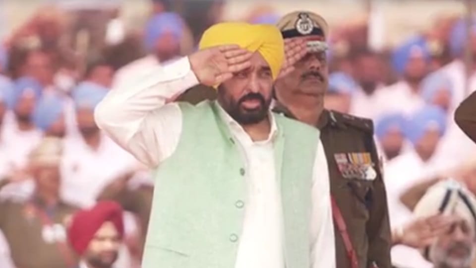 CM Bhagwant Mann in Jalandhar Participates in PAP passing out parade
