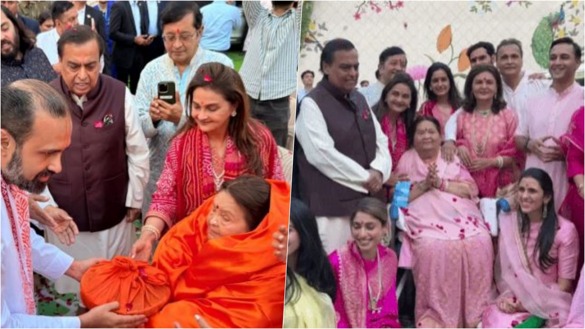 काेकिला बेन अंबानी का जन्मदिन उत्सव