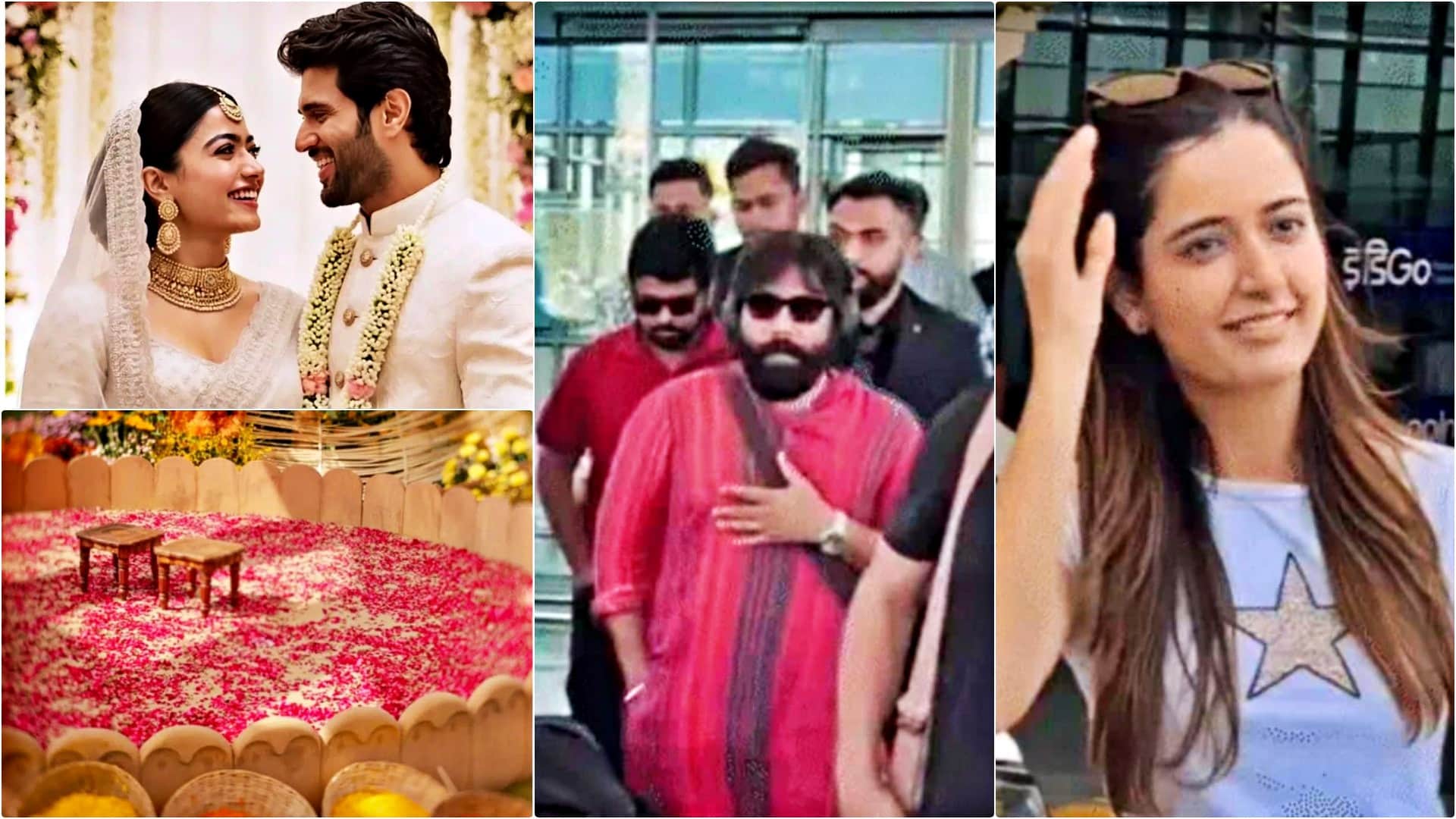 उदयपुर में विजय-रश्मिका की शाही शादी