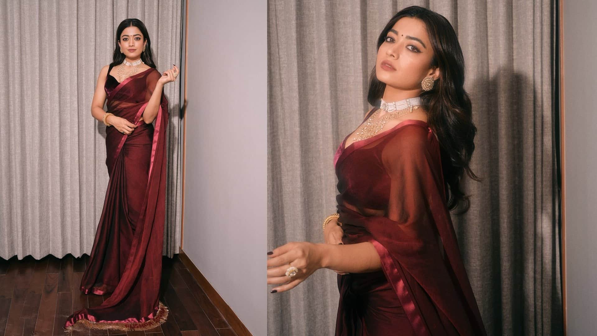 bollywood rashmika mandanna best look see her before wedding