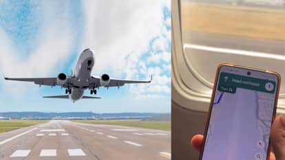 Man measured the takeoff speed of an airplane using google maps video goes viral on social media