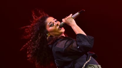 Singer Sunidhi Chauhan rocked the 'Inversia' Star Night in Bareilly