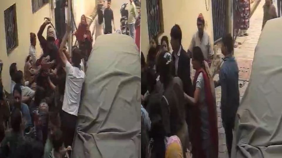Two groups clash over bike parking in Agra