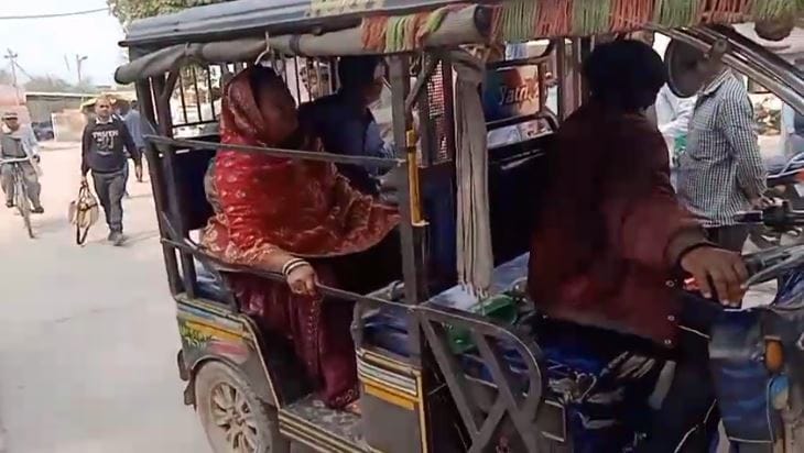 UP Accident Uncontrolled car hits scooter brother dies while dropping sister at exam centre