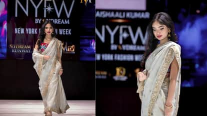 Rajasthan: Kota Akshita walked the runway at New York Fashion Week news in hindi