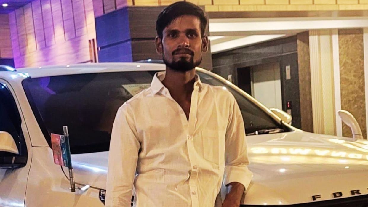 CNG-laden truck hits bike killing young man and seriously injuring young woman hitchhiking home