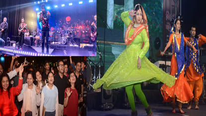 Bithoor Festival: Residents danced to Palash Sen's "Maa Tujhe Pranam"