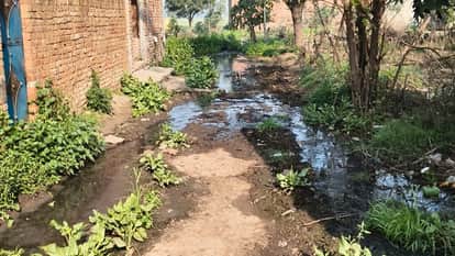Mud on the way to the temple