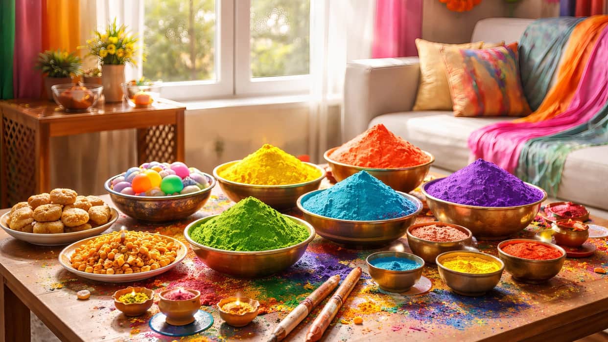 This time Holi will be played in Vindhya on 4th March, Holika Dahan will be held on the night of 2nd March
