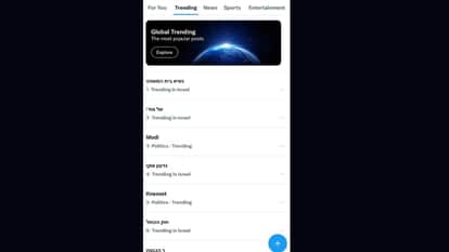 pm narendra modi trends on x in israel visit top trending news