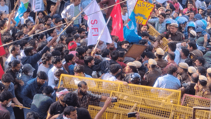 JNU student protests intensify and demand Vice-Chancellor resignation