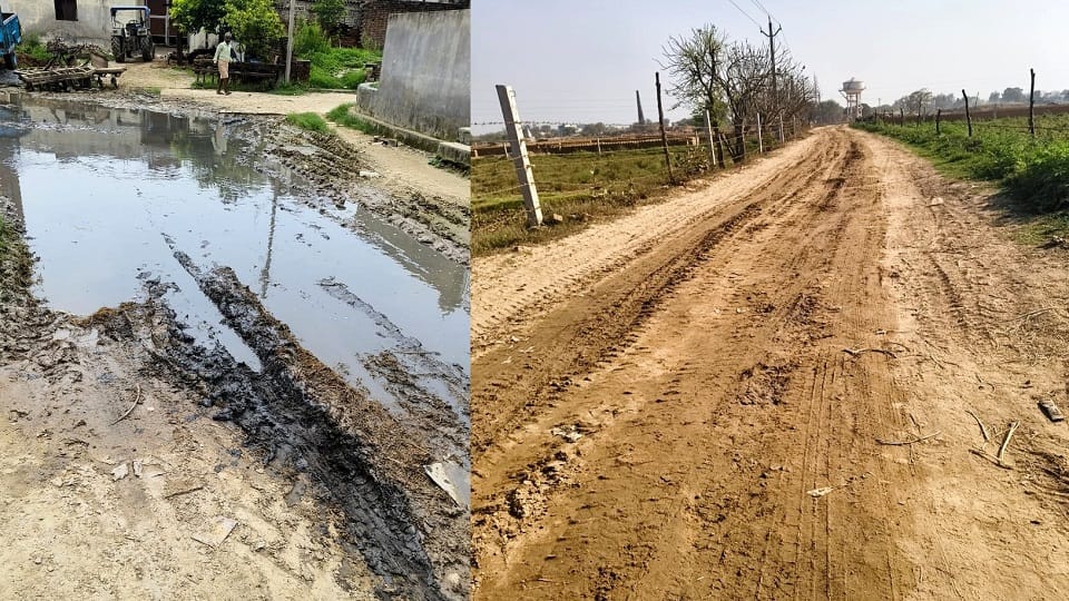Construction of 60 roads in Hathras