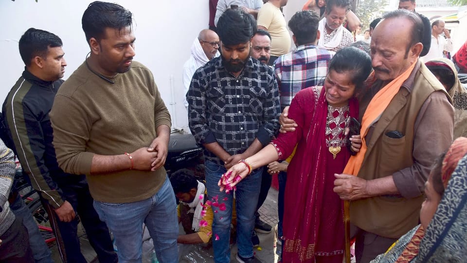 Lucknow Murder Accused Killer Son Spent Night Muttering In Jail