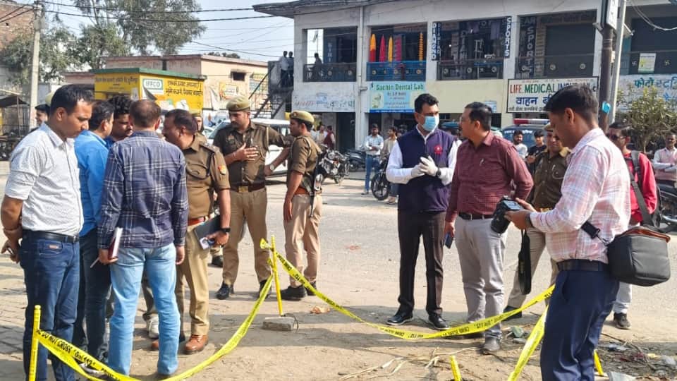 young man murder man who had taken away his wife one and a half years ago in meerut