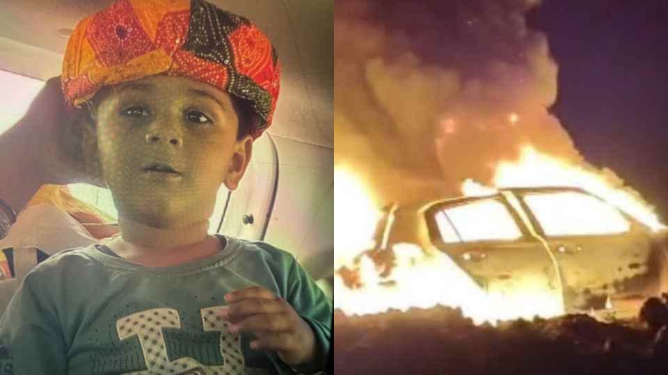 UP: नींद की गोलियां दीं, कार में आग लगाई, पानी में डुबोया फिर हथौड़े से मारा; इस कारण सिपाही मां-बेटे का कत्ल Husband murdered female constable and two-year-old son burned bodies after setting car on fire in rampur