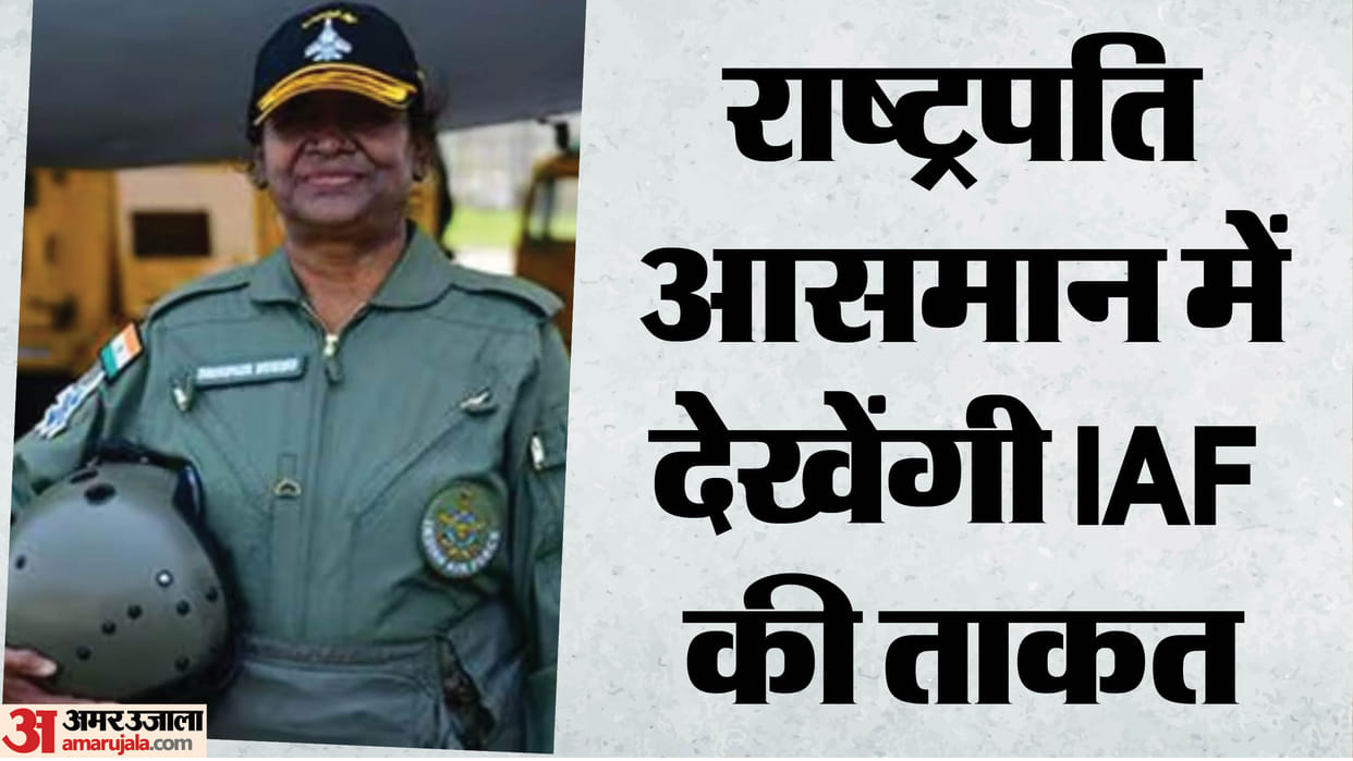 President to fly in combat helicopter Prachand  tomorrow in Rajasthan will participate in IAF war exercise