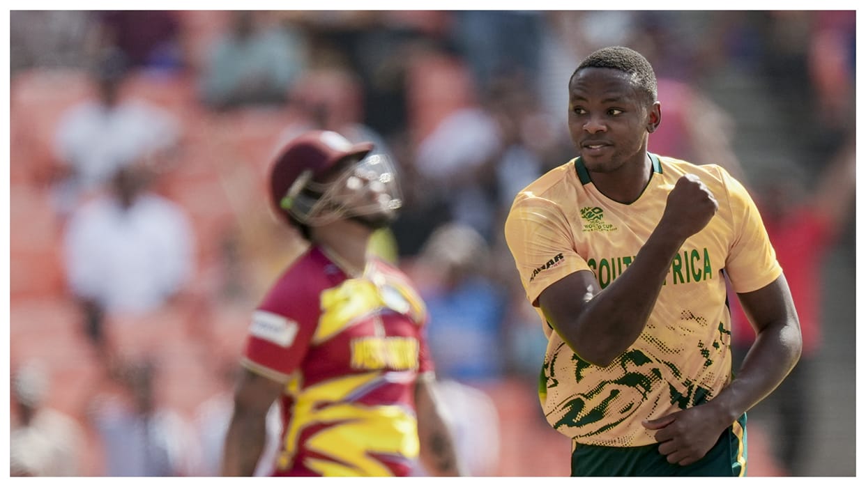 SA vs WI: South Africa Vs West Indies Kagiso Rabada stats list of Most wickets for SA in T20 World Cup