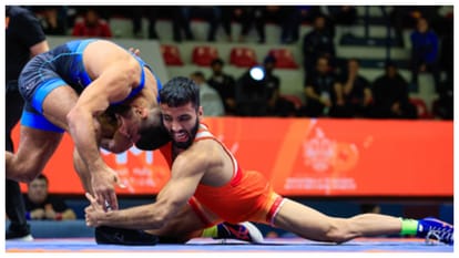 Sujeet Kalkal wins gold medal at United World Wrestling Ranking Series
