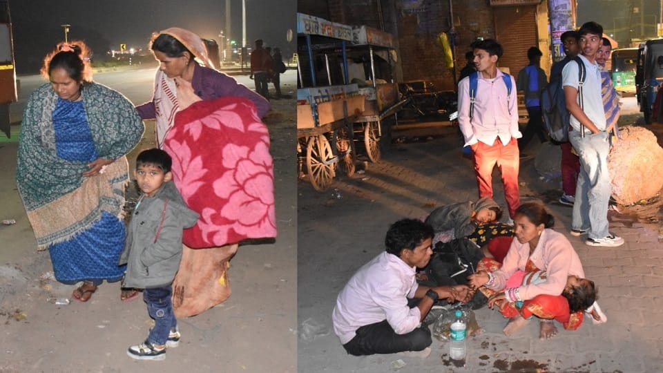 Night journey in Aligarh