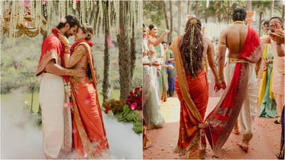 Rashmika Mandanna Vijay Deverakonda Marriage Share First Wedding Photos on Social Media News in Hindi LRN 24