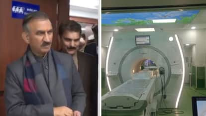 Himachal News Chief Minister Sukhu inaugurated the Three Tesla MRI machine at IGMC