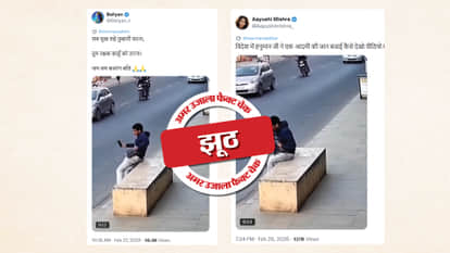 Fact Check Video of a young man saving his life due to a monkey created by AI