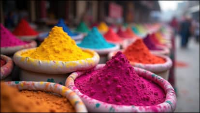 Holi Ayurvedic festival of color flavor, and health. With the arrival of spring cautious about health concerns