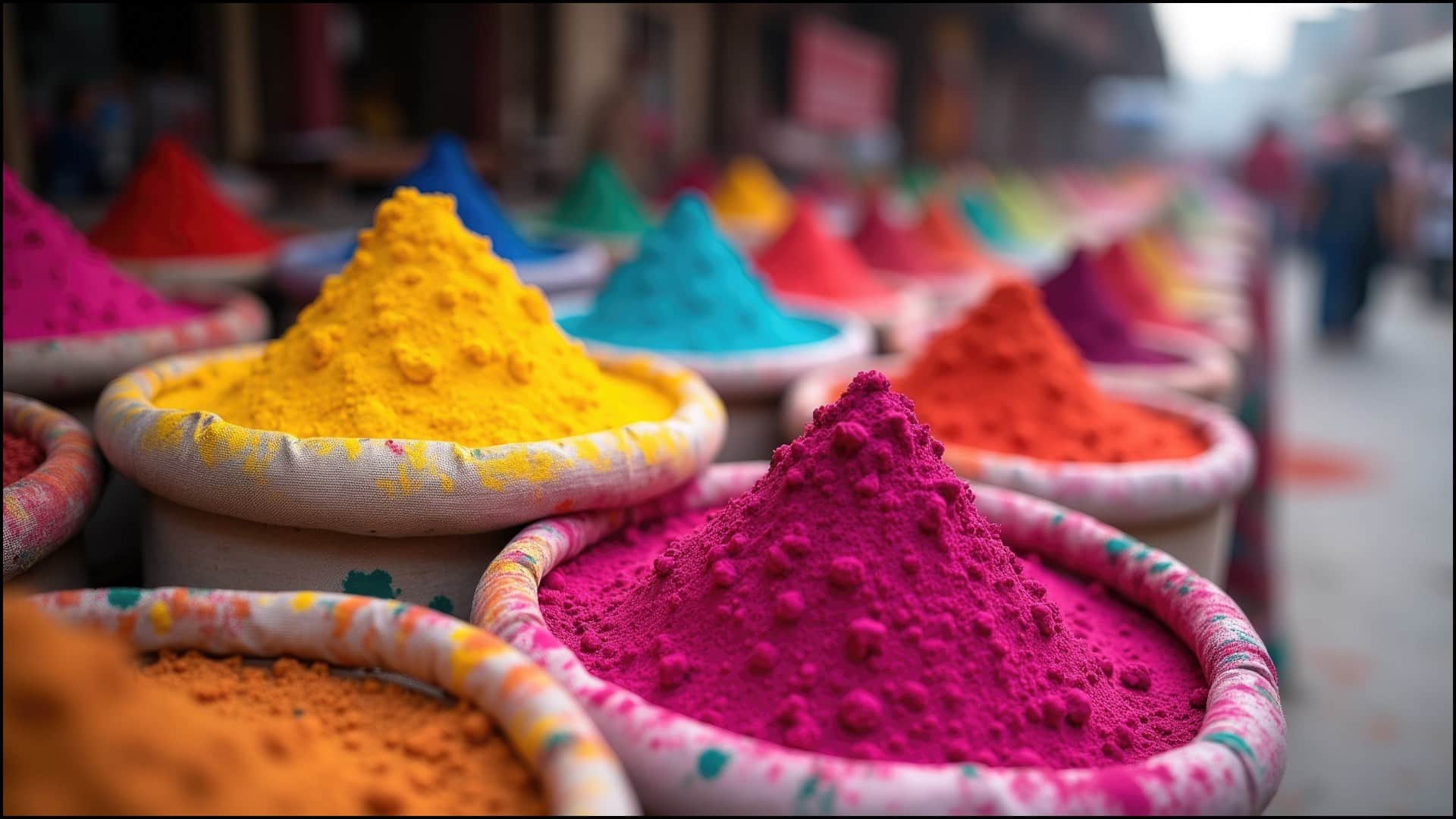 Holi Shopping Markets in India Sabse Saste Bazaar