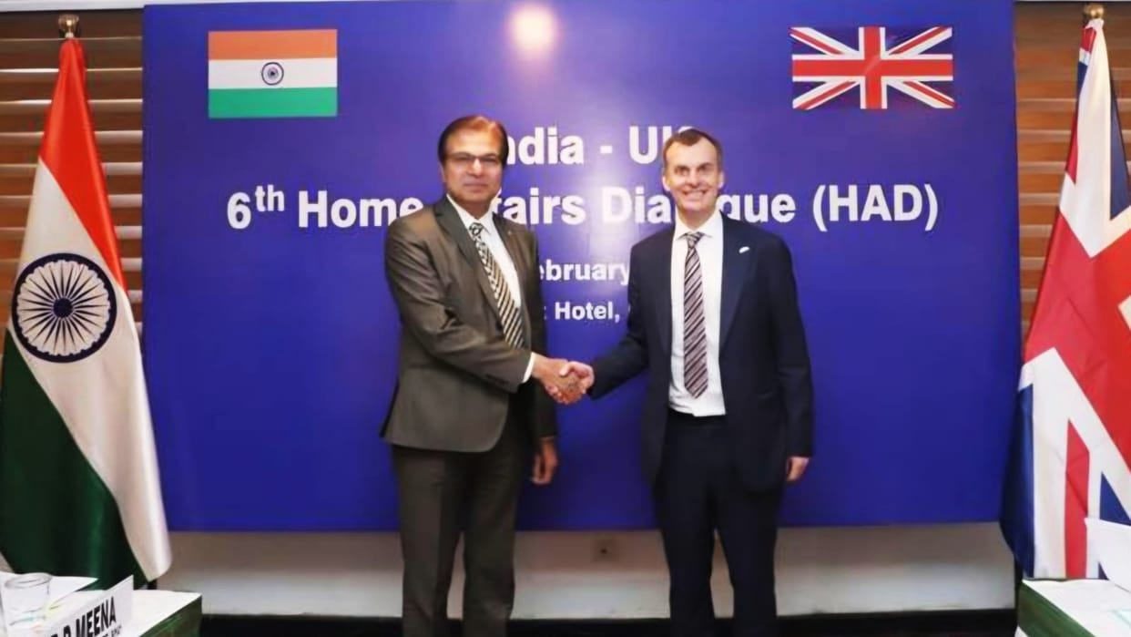 6th India-UK Home Affairs Dialogue held in New Delhi: MHA