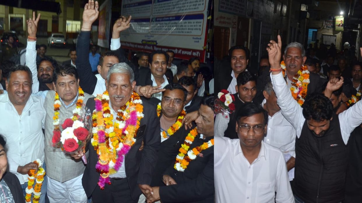 Shamli District Bar Association Result Vijendra Kumar elected president and Satendra becomes general secretary