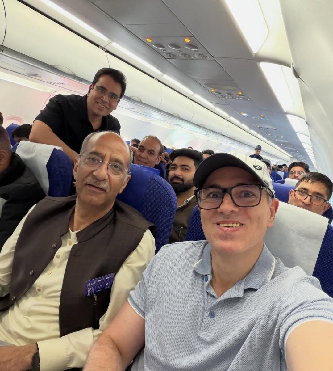 Off to Hubli with the cheering party to support the J&K cricket team as they take on Karnataka for the Ranji T