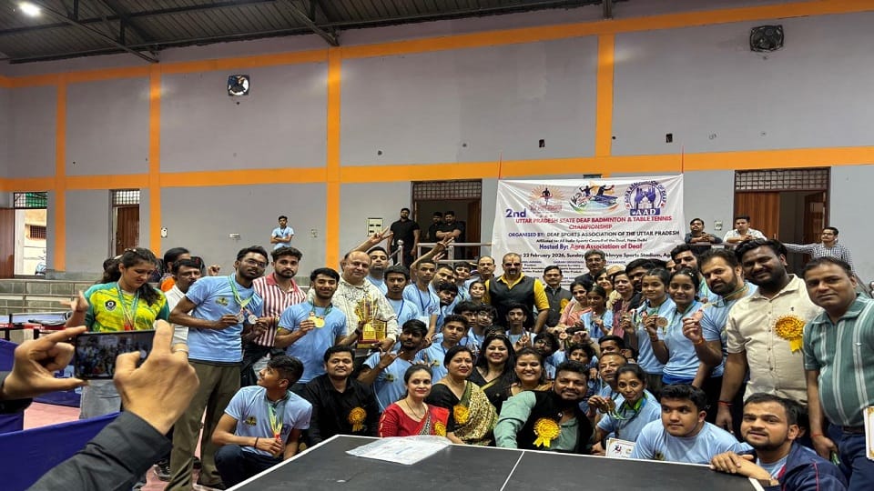 New Hope for Deaf Athletes: State-Level Tournament in Agra Opens Doors to Regular Competitions and Government