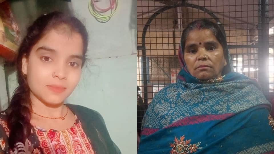 mother and daughters consumed poison and hanged themselves two died In Gola Gokarnanath