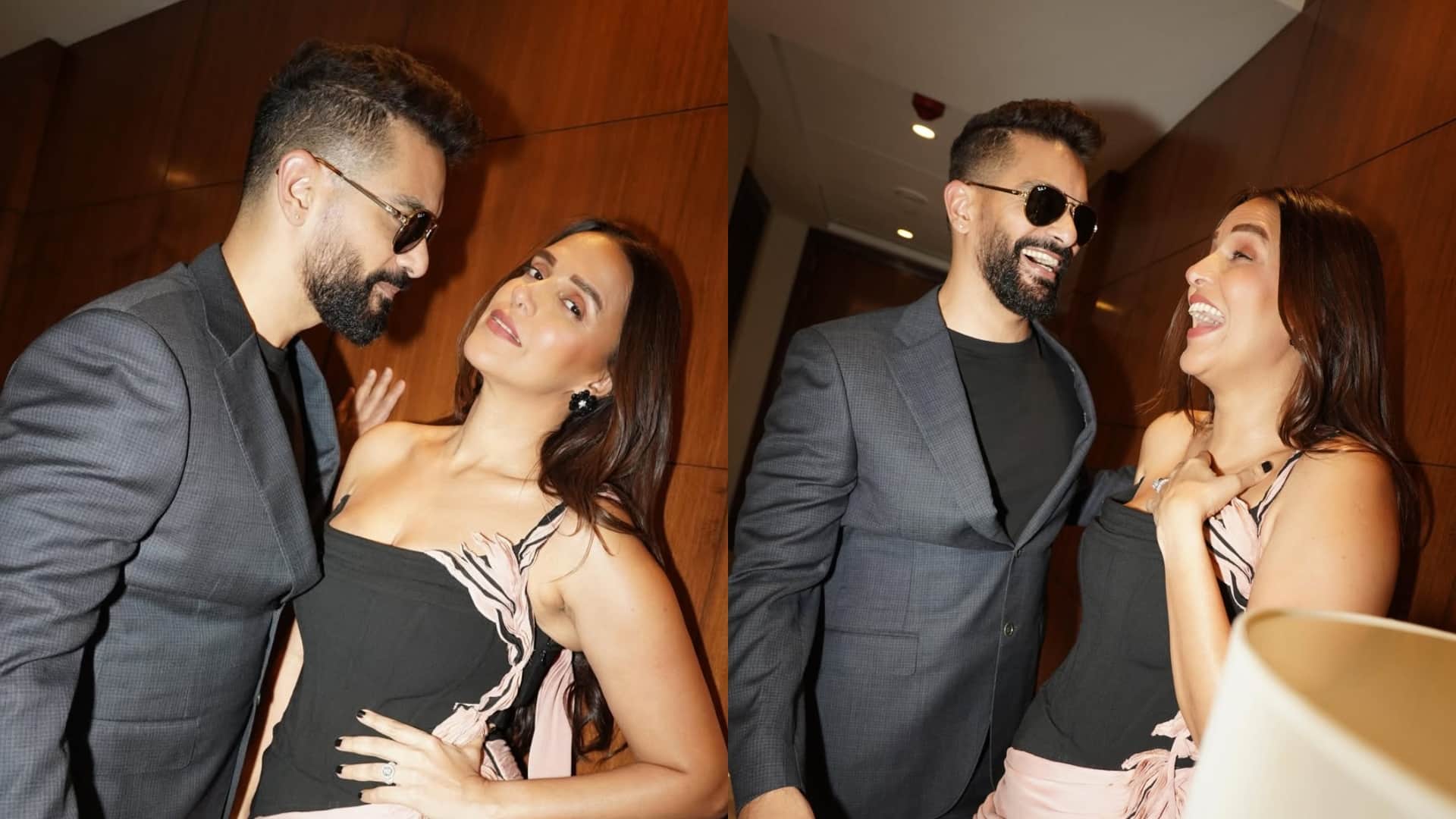 Neha Dhupia Has Fun With Ranbir Kapoor Shares Bts Photos With Husband Angad