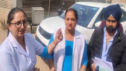 Two nursing officers and security guard were assaulted outside OPD of Civil Hospital in Ambala