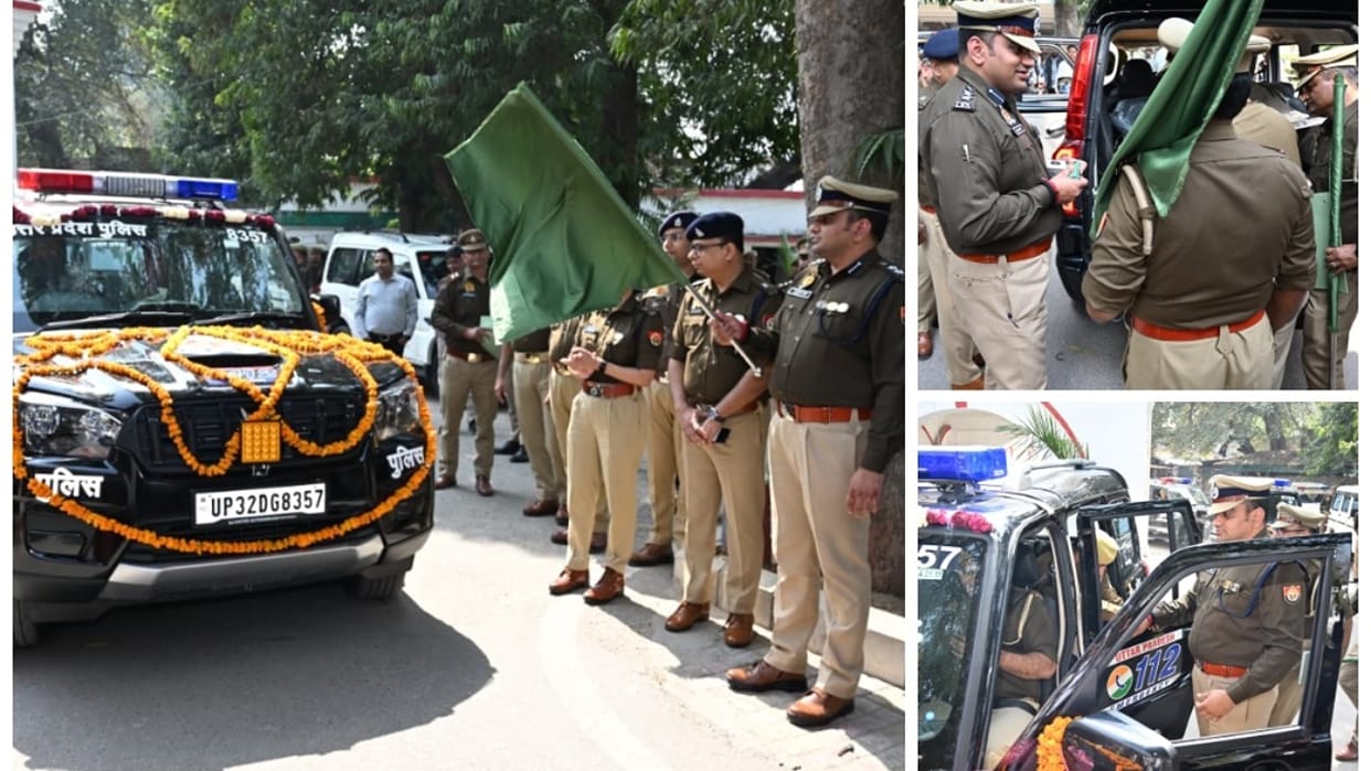 16 hi-tech vehicles added to UP 112 police fleet in Bareilly
