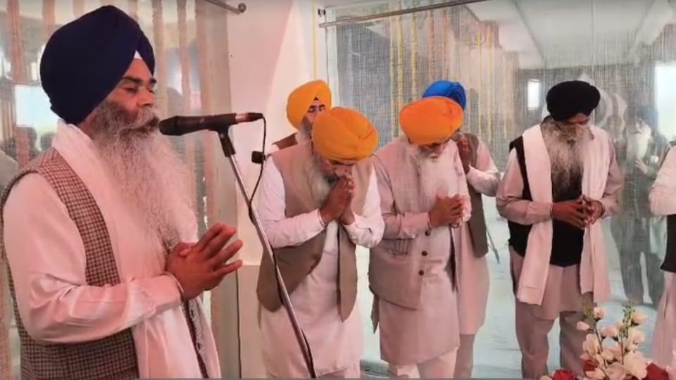 Hola Mohalla begins Patalpuri Sahib complete ban on colors kiratpur sahib