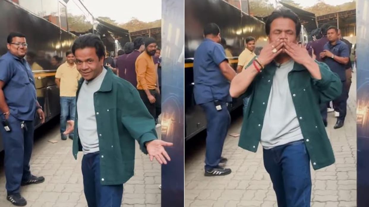 Rajpal Yadav First time in public after release from tihar jail