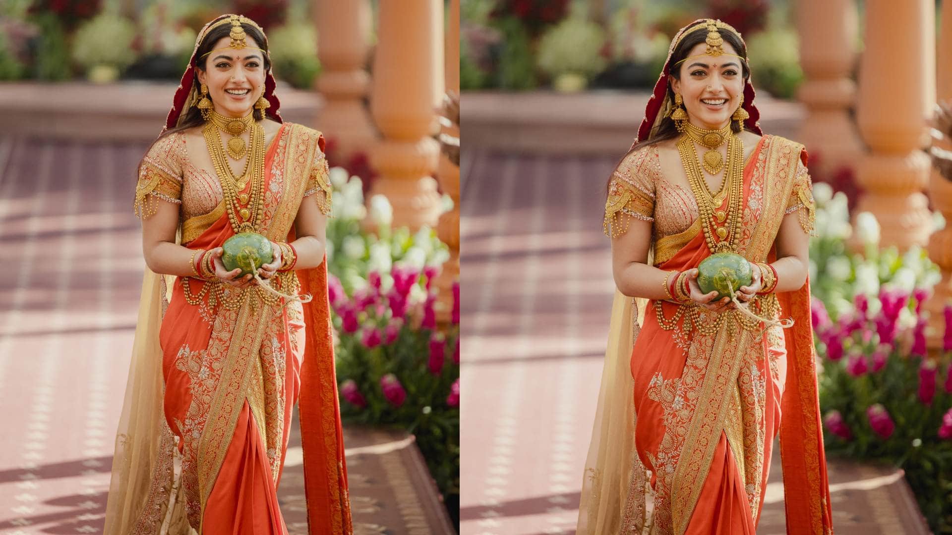 rashmika mandanna vijay deverakonda wedding look details know here virosh wedding photos latest