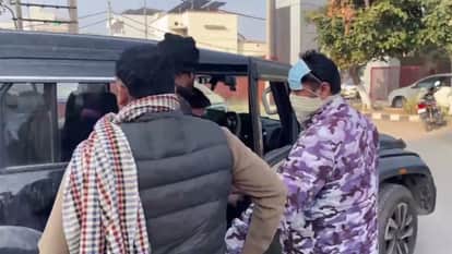 AI Summit protest Siddharth, arrested from Rohru had arranged for T-shirts before the protest